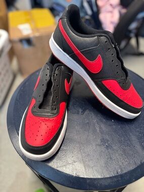 Nike Court Vision Low Next Nature in the "Bred"